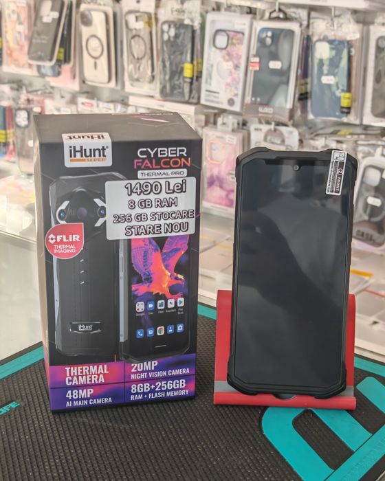 Ihunt Cyber Falcon Thermal Pro, 8/256 GB, Nou, 2 ani garanție