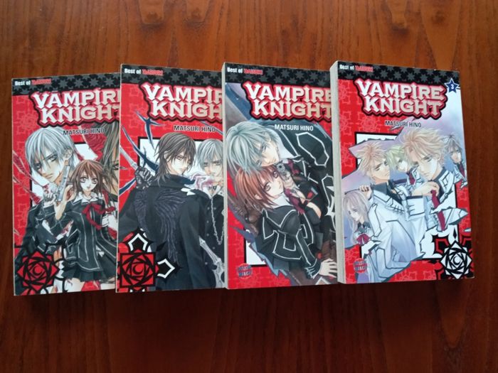 Vând manga Vampire Knight vol 1 -4