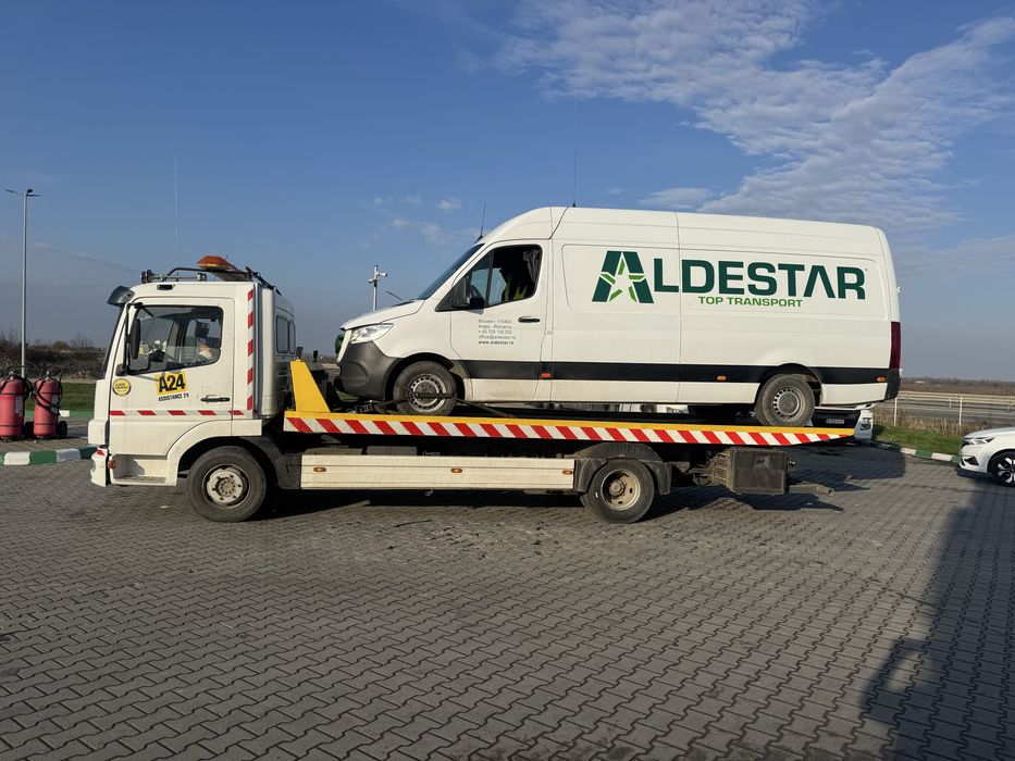 Autoplatforma Mercedes Atego Hidraulica+Furculita