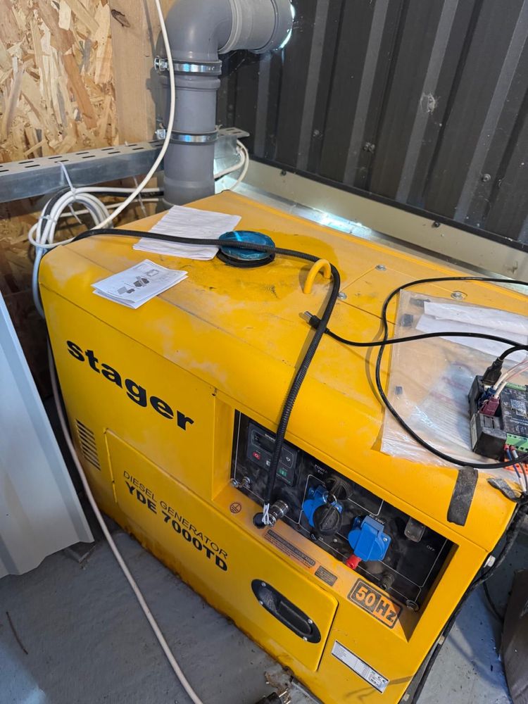 Generator Stager YDE7000TD, diesel, monofazat + automatizare + GPRS
