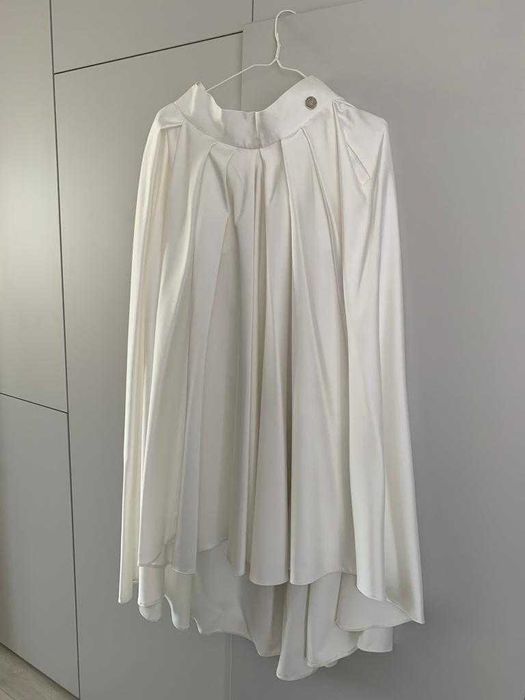 Rochie alba din doua piese