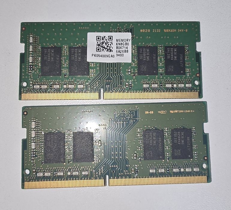 Оперативная память ddr4 2x8гб (SO-DIMM)
