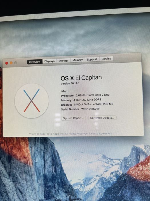 iMac A1224 20” impecabil