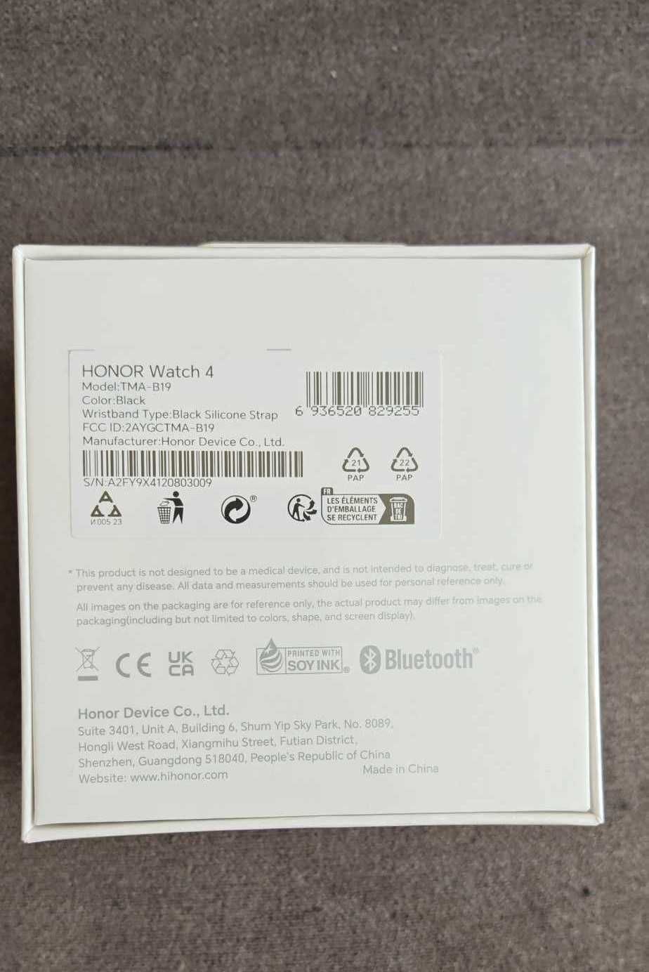 Smartwatch Honor Watch 4