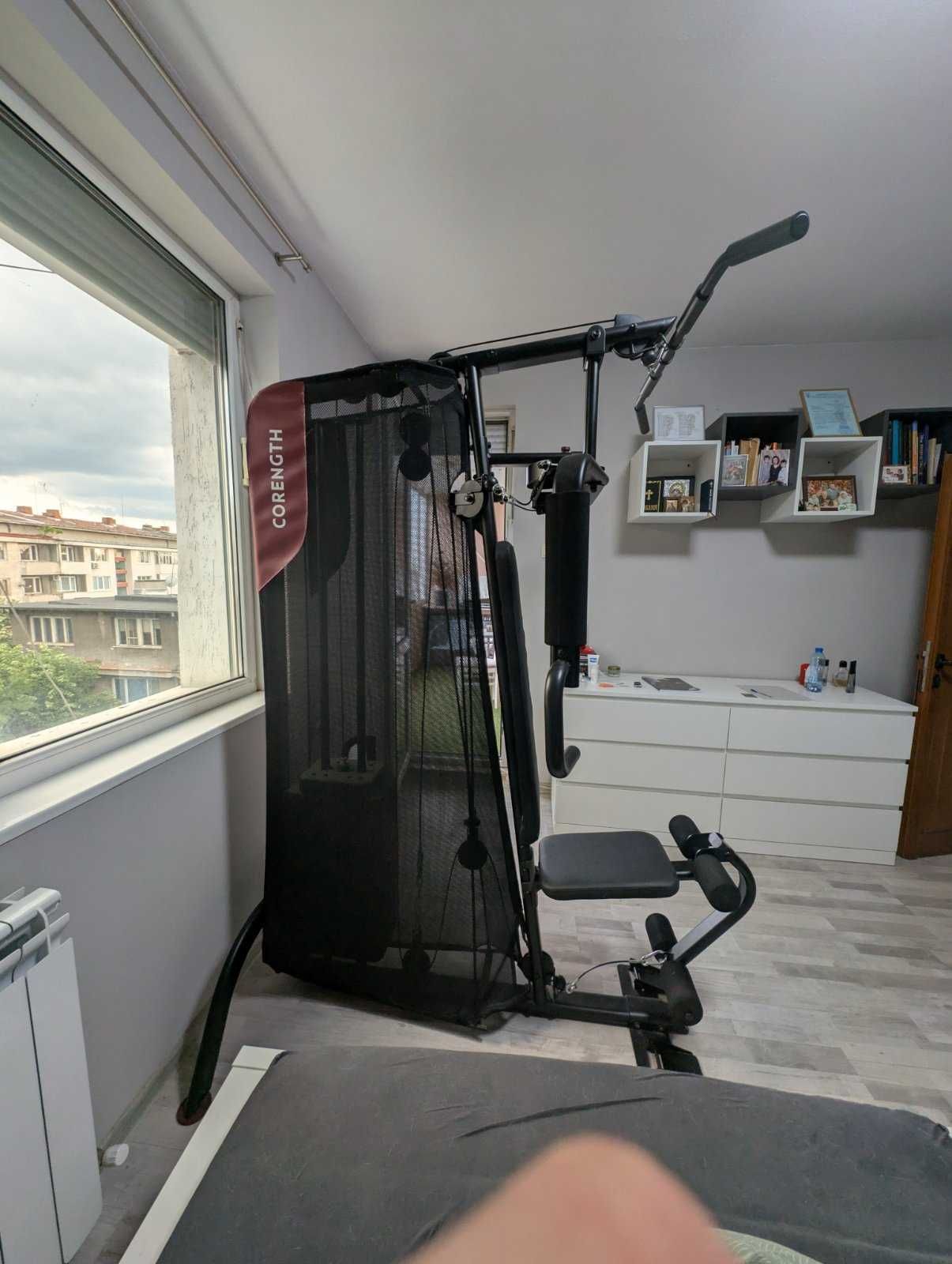фитнес уред гладиатор Corenght HOME GYM 900 от Decathlon