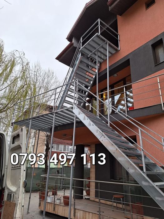 Scări metalice galvanizate la orice demisiune asiguram transport ori u