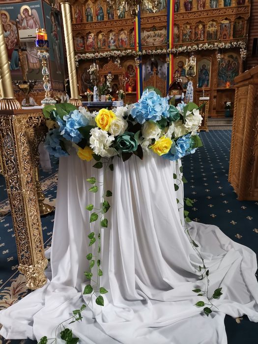 Decor cristelnită botez baietel/fetita