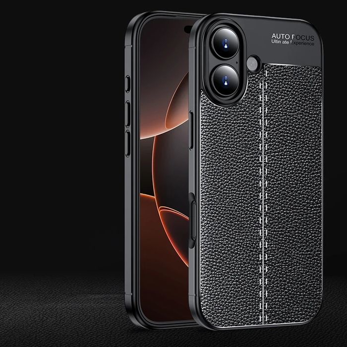 Apple iPhone 17 / 17 Air / 17 Pro / 17 Pro Max /Лукс кейс кожена шарка