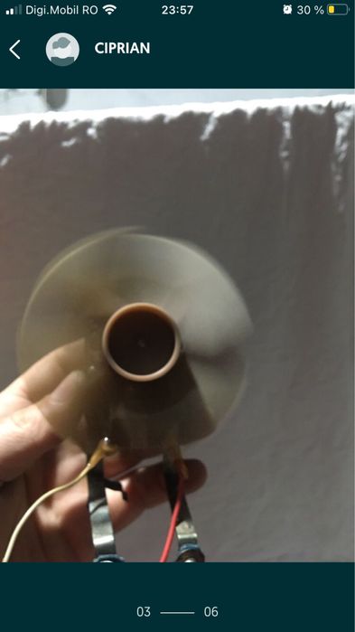 Motor Ventilator cuptor electric