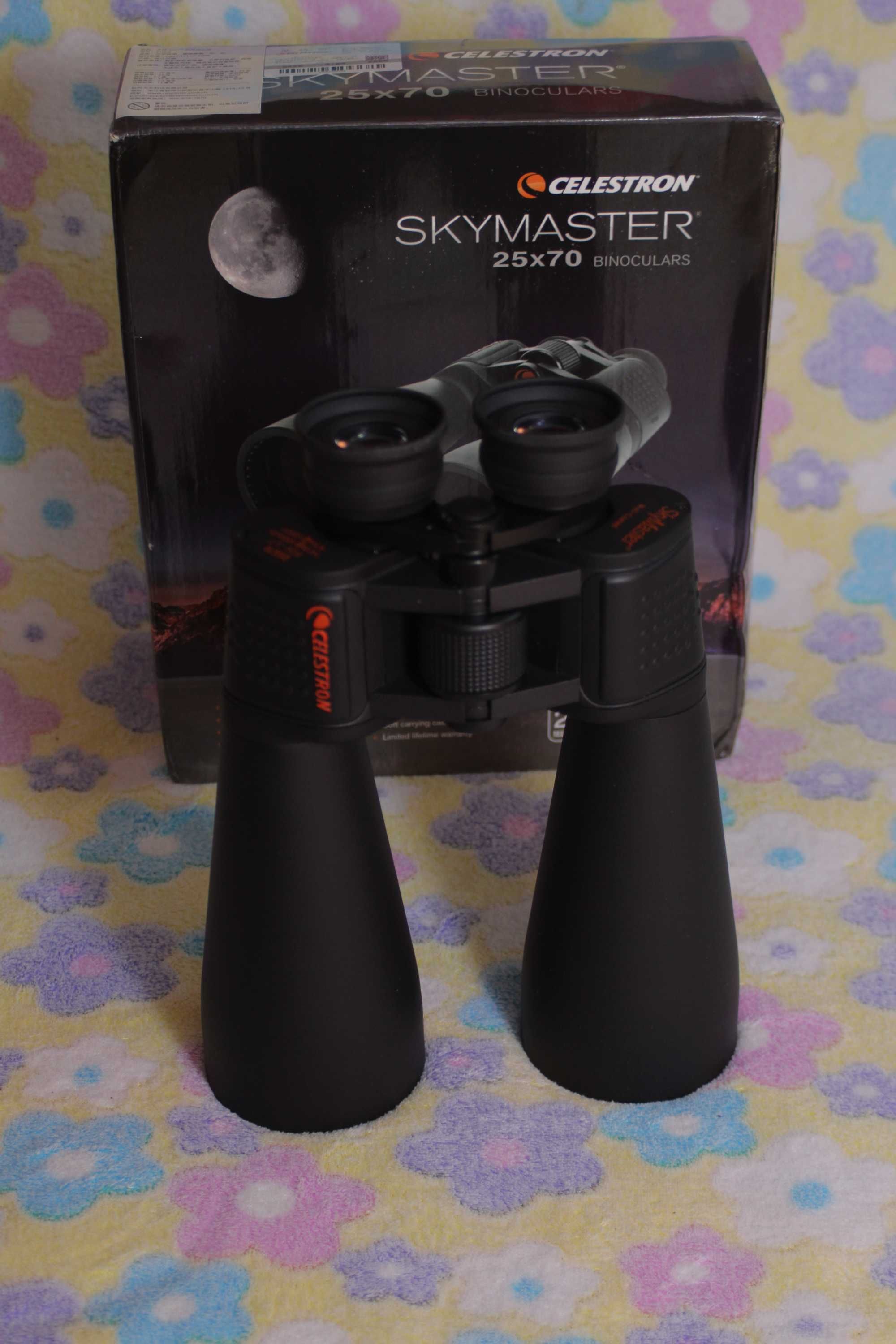 Бинокль брендовый Celestron SkyMaster 25x70, BAK4, 25-кратный