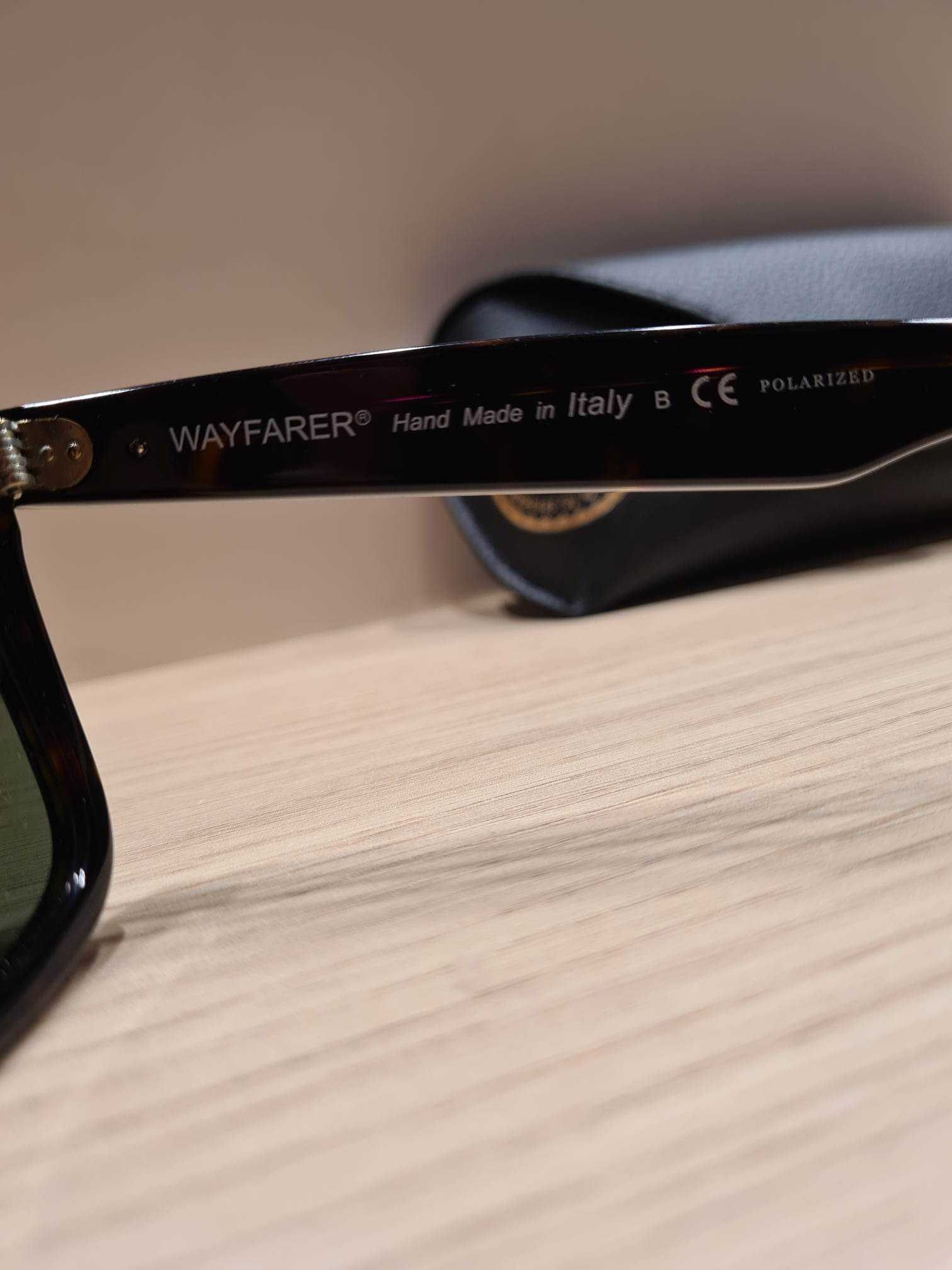 Ray-Ban Wayfarer polarizati, noi