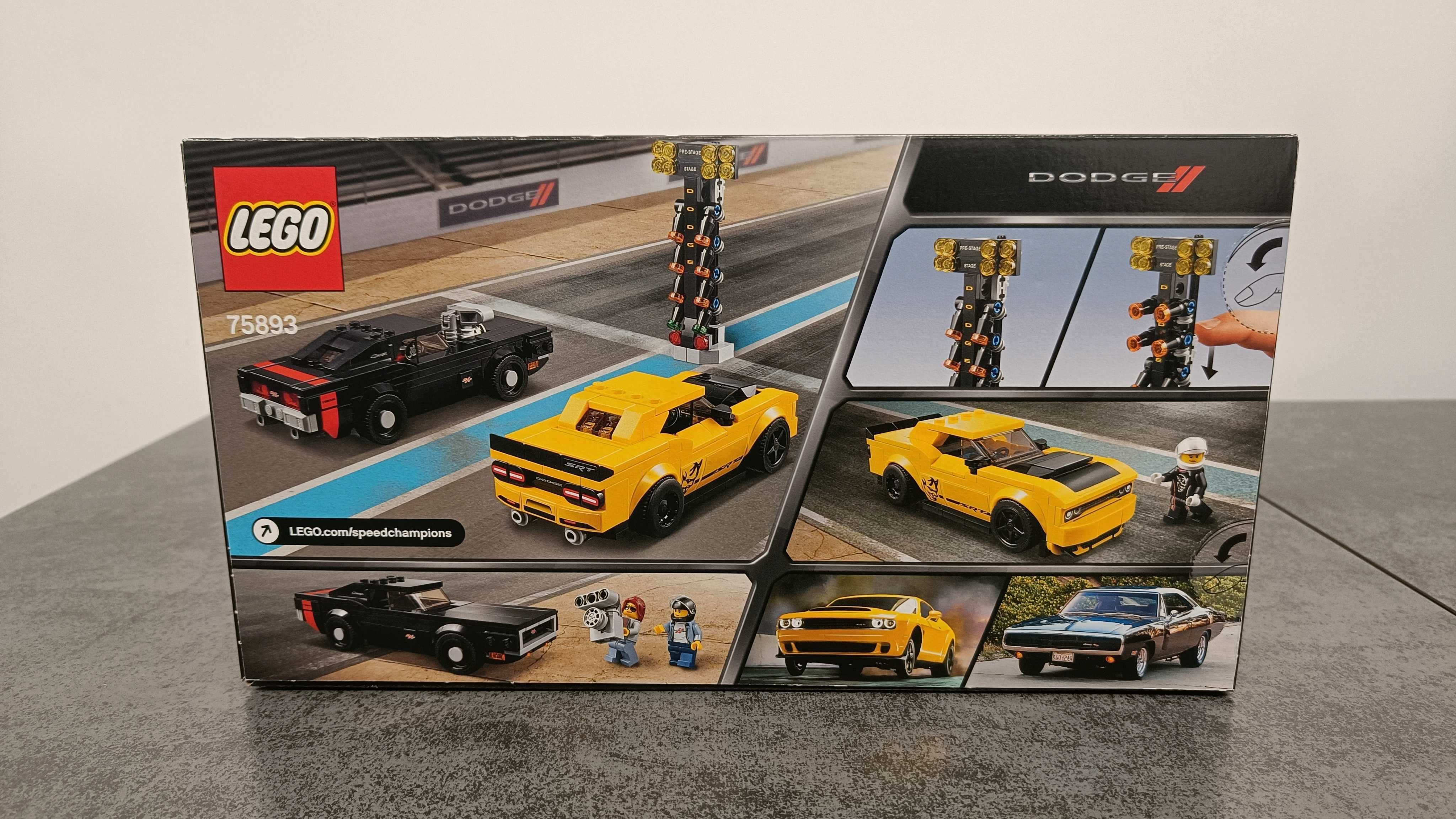 LEGO Speed Champions 75893 - Dodge Set: Challenger SRT & 1970 Charger