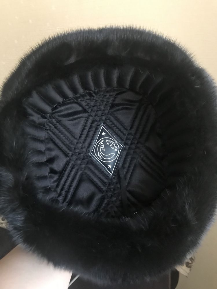Норковую новую шапку ушанку