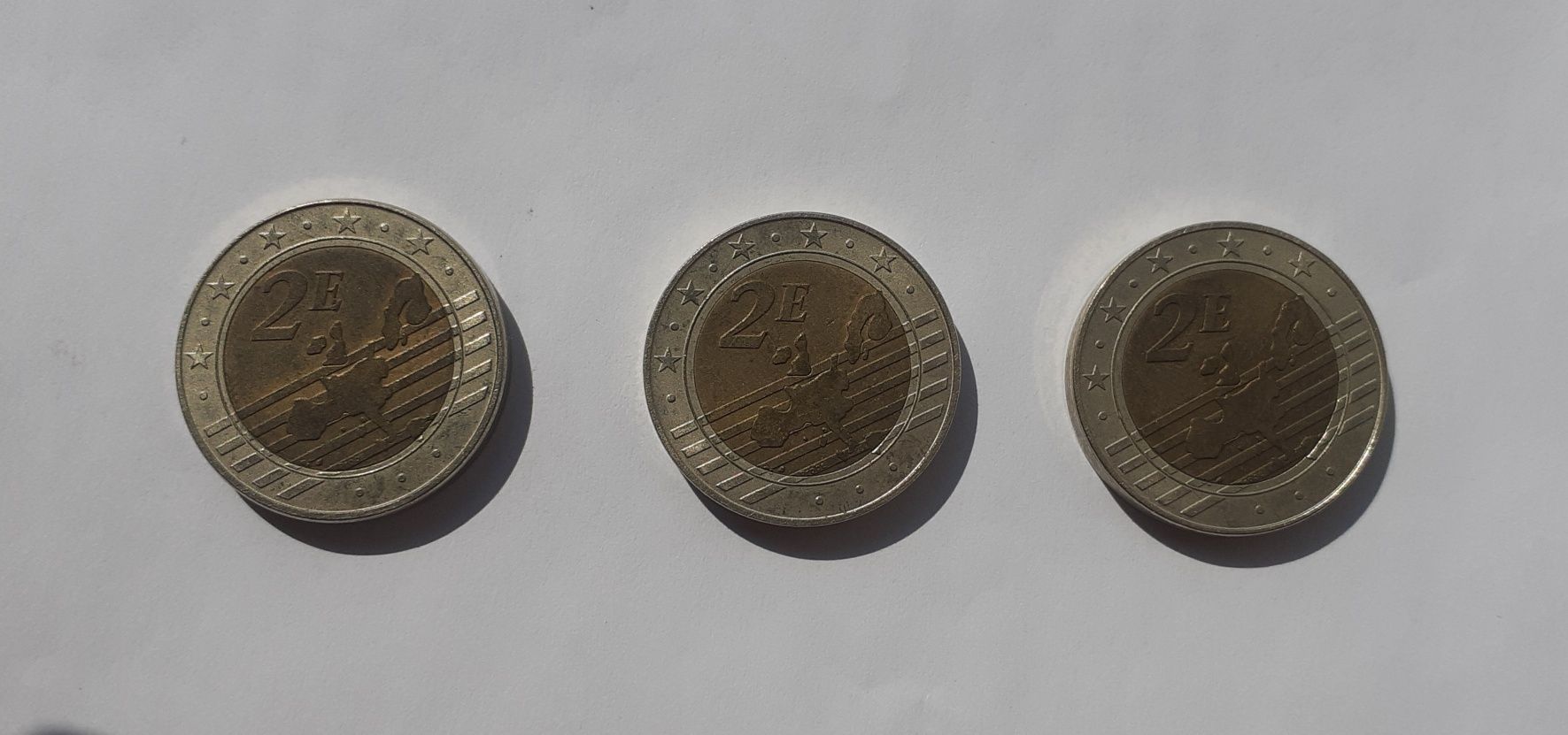 Probe monetare 2 € Slovenia 2007, Malta 2008, Cipru 2008 - rare