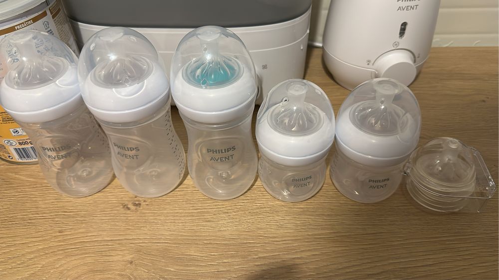 5 Biberoane Philips Avent + Doua Tetine