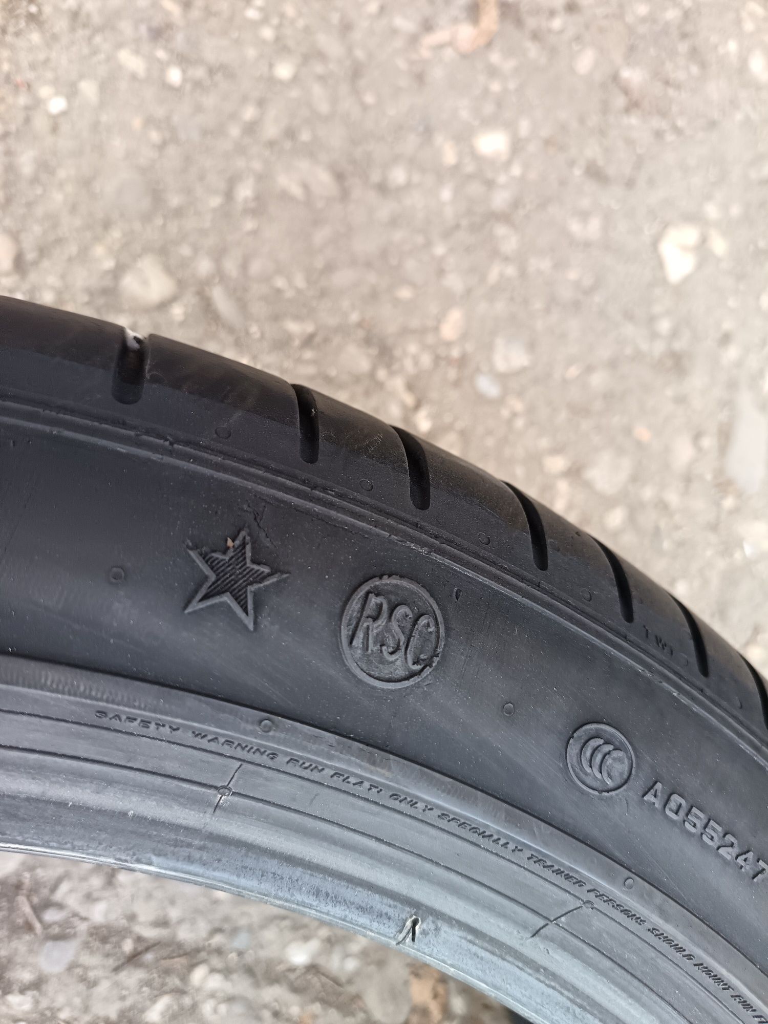 Anvelope vara 225 45 19 pirelli runflat 2019 5.5mm
