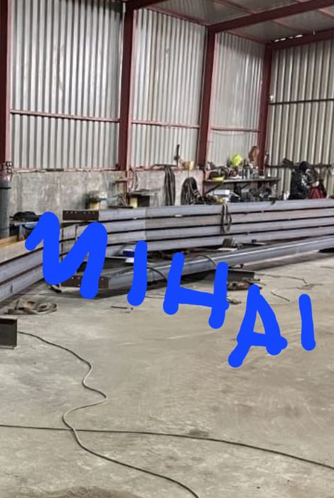 Vand structuri și hale metalice.
Avem pe stoc diferite dimensiuni și m