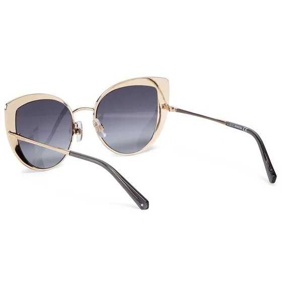 SWAROVSKI – Дамски слънчеви очила CAT EYE GOLD "BLACK CRYSTALS" нови