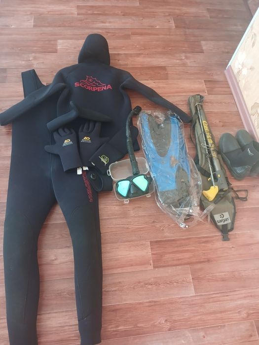 Кидрокостюм со всем снарижением