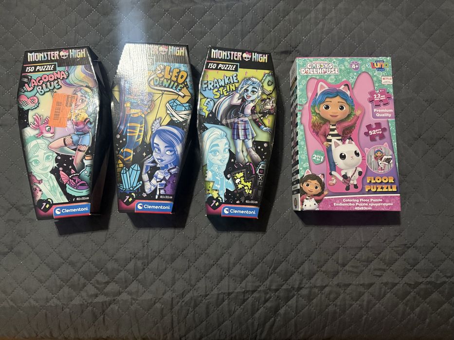 Пъзели монстър хай