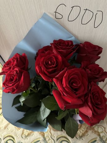 Букет розы цены от 3000 тг