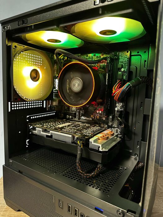 Геймърски компютър - Ryzen 5 3600 / RTX 2060 / 16GB RAM / SSD