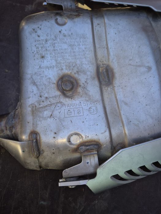 Vand toba +catalizator yamaha 5vx