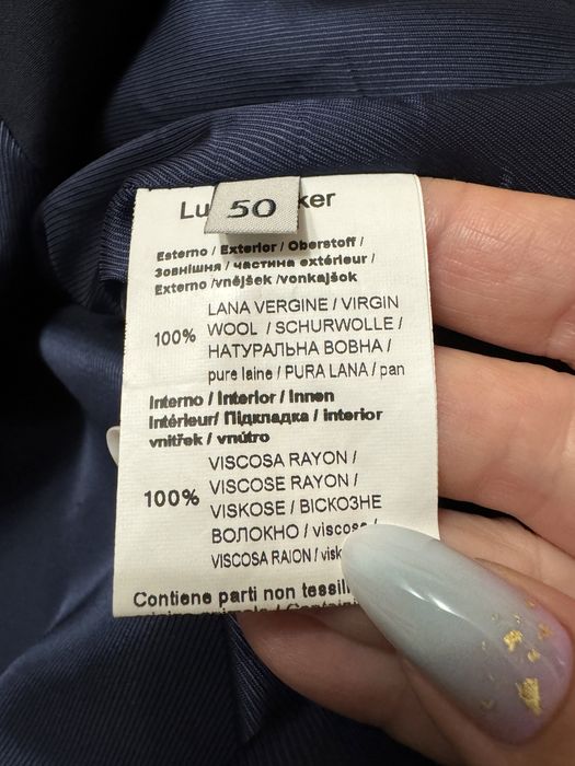 Vestă lână virgină 100% Luis Trenker, mărime 50.