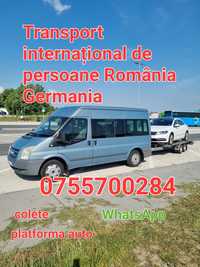 Transport persoane.Romania-Germania