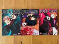 Манга Jujutsu Kaisen на Немски Език / Vol. 1, 2 & 3