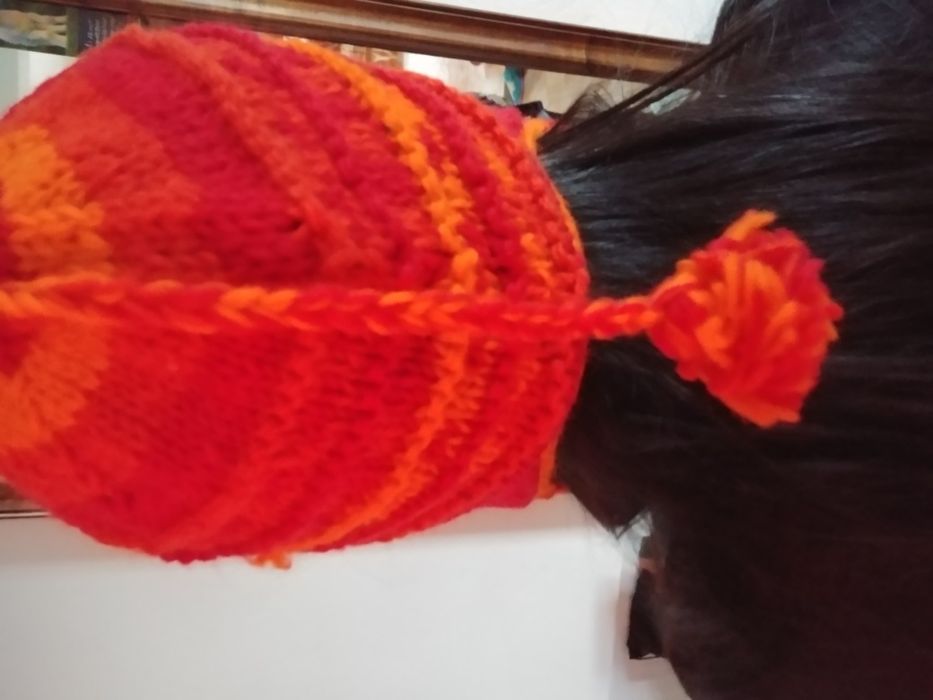 Caciula 100%lana-Nepal-Transport inclus