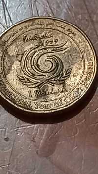 Moneda veche colectie 1 dolar foarte rar