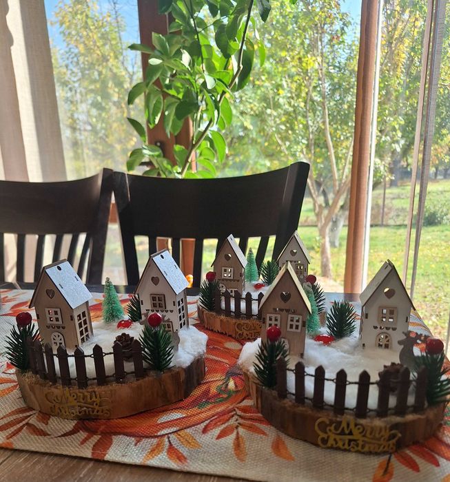 Ръчно изработена коледна декорация