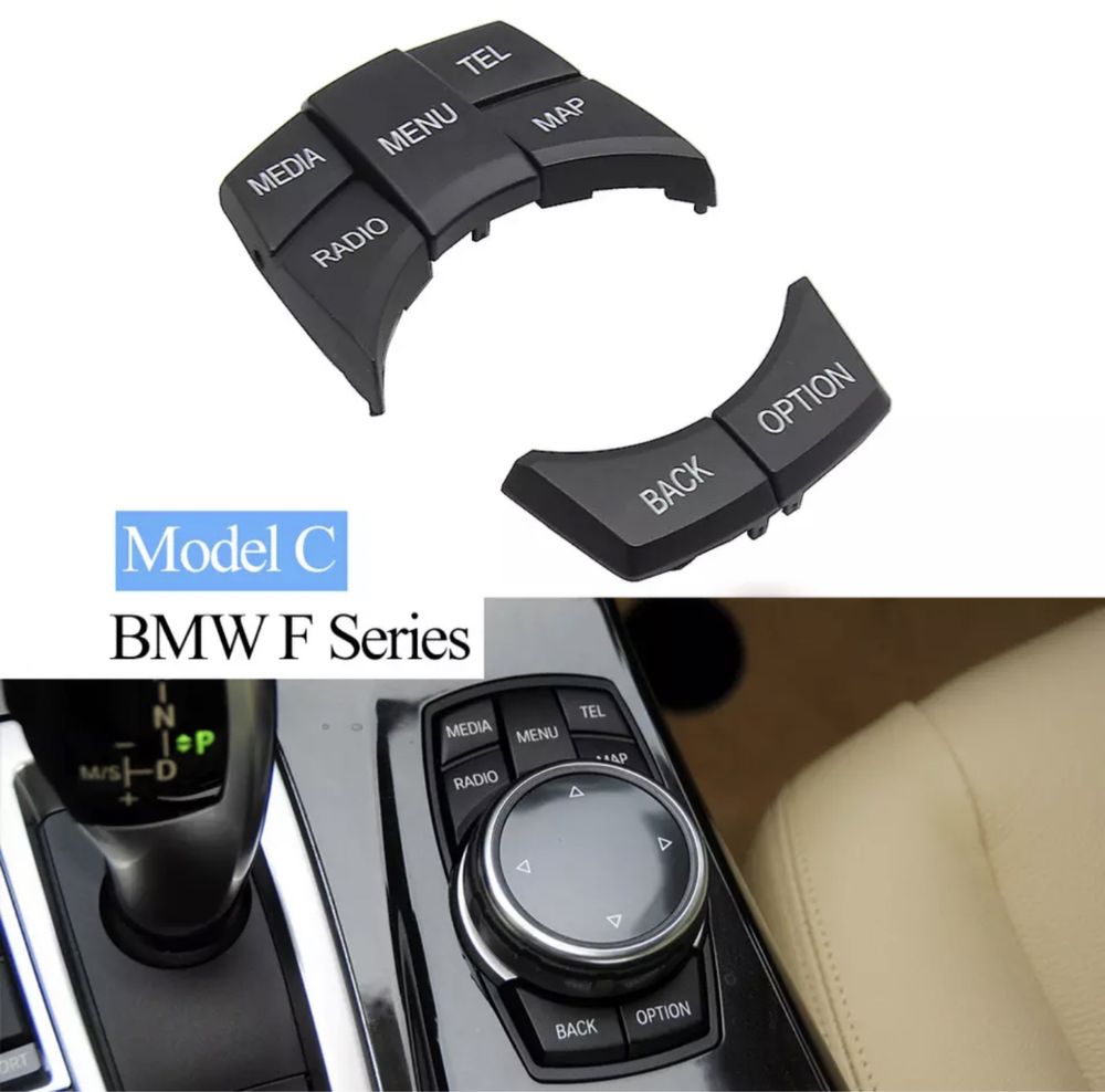 Бутони BMW F10 F30 F01 F15 F25 E70 E60 E90 F06 idrive копче навигация