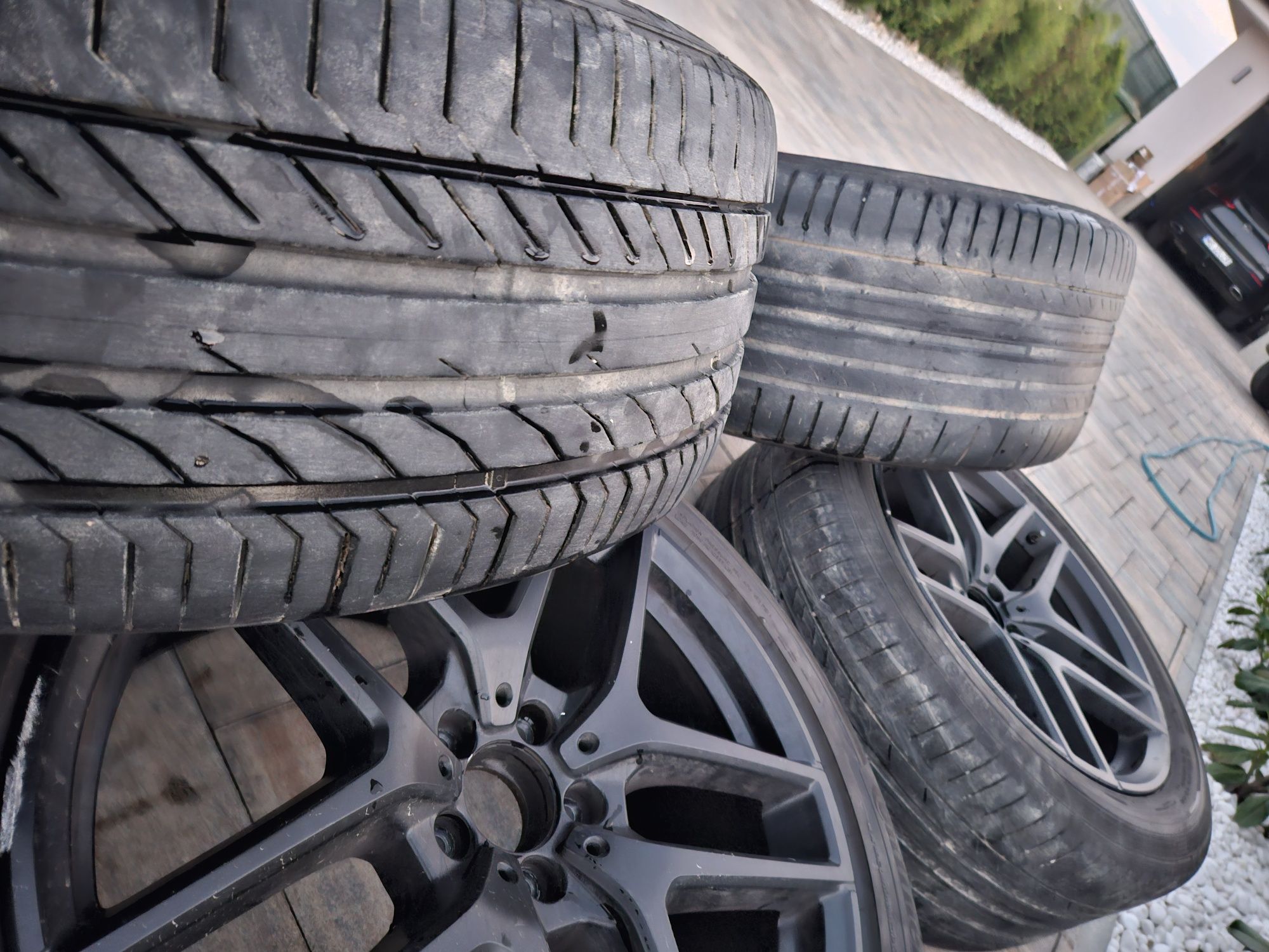 Jante cu anvelope Mercedes Gle Coupe AMG