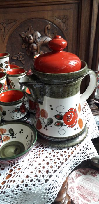 Set de 12 persoane pt cafea si mic dejun ceramica Schramberg Tirol