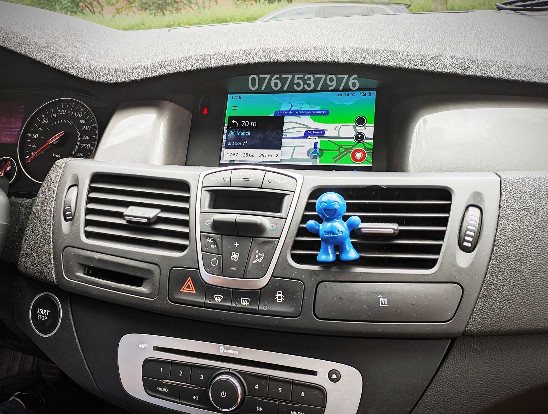 Renault Waze-Google Maps Android Auto Megane 3,Laguna,Clio,Zoe R-Link