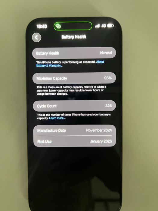 Iphone 16 Pro max 256gb