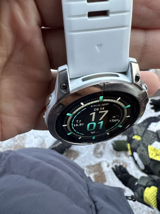 Продам Garmin Epix Pro (Gen 2) 51mm — Sapphire/Titanium — Белые