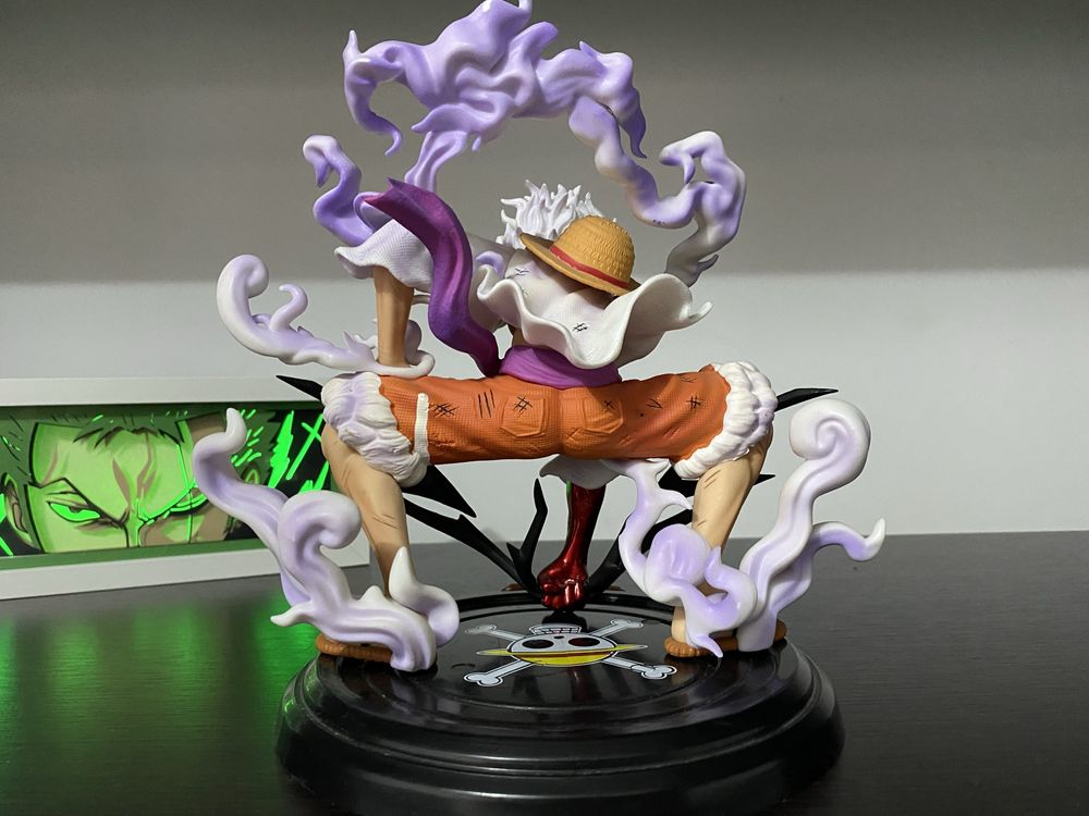 Figurina Anime One Piece Luffy in Gear 5 20cm