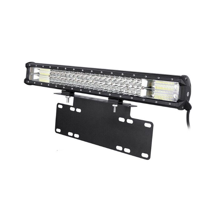 Set Bullbar cu Ledbar 324w, 7 d, Spot si Flood