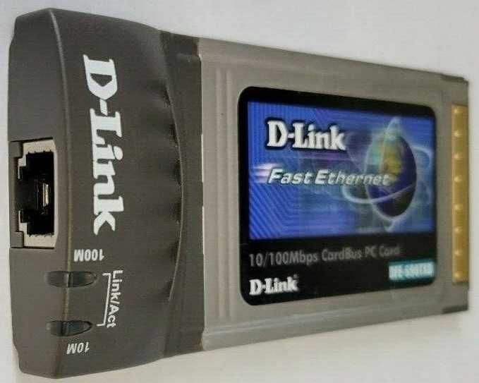 D-Link Fast Ethernet 10/100mbps PC Card - DFE-690TXD