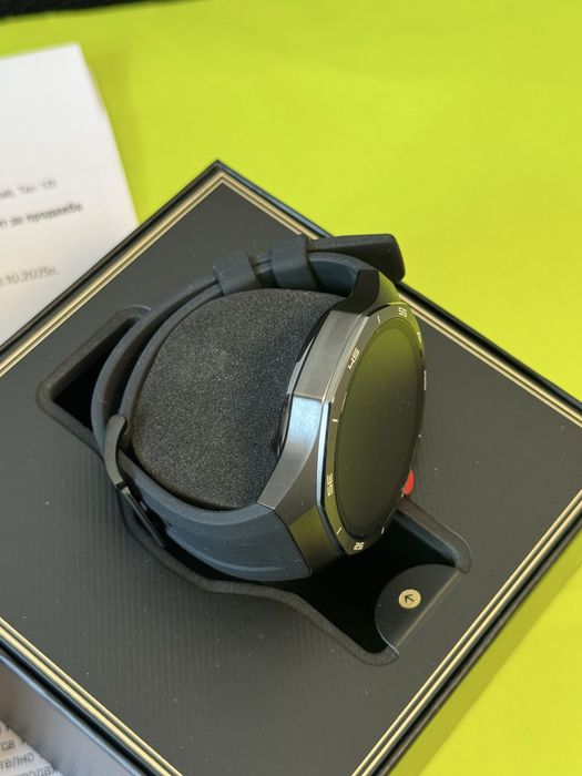 ЧИСТО НОВ 46mm Huawei Watch GT 5 Pro Yettel Гаранция 2027 Titanium GT5