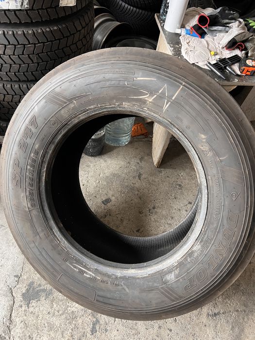 2 anvelope camion 385/55/22.5 , GoodYear /Dunlop , DOT 2024