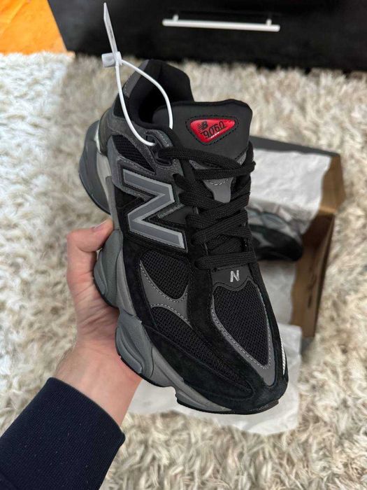 New Balance 9060 Black Castlerock Grey оригинални