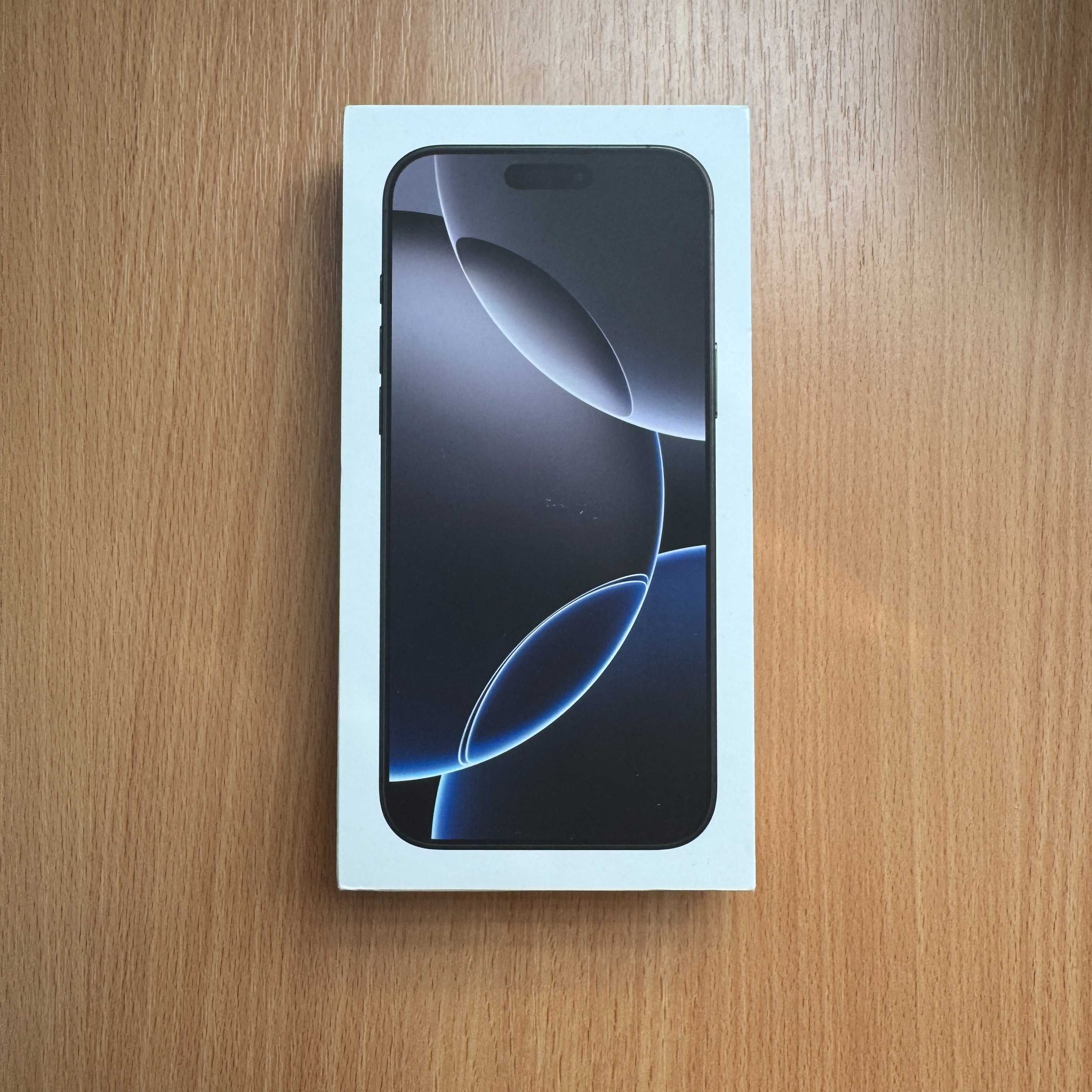 iPhone 16 Pro Max 256GB Black Titanium *НЕРАЗПЕЧАТАН*