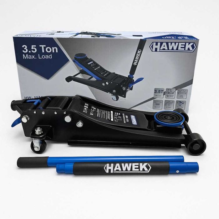 Нископрофилен крик крокодил 3,5 тона 75 - 510 мм HAWEK