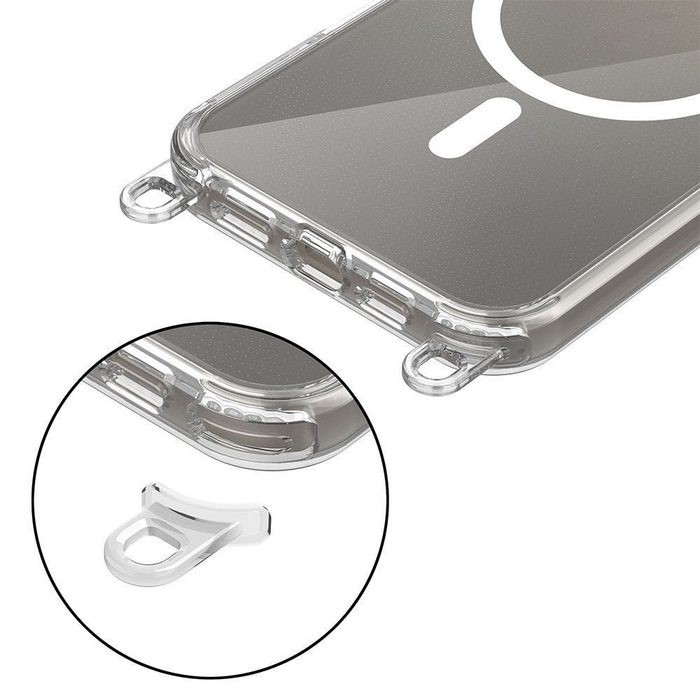 Прозрачен Magsafe калъф TECH-PROTECTс връзка за iPhone 16/Pro/Max