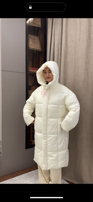 Продам куртка белая , еврозима