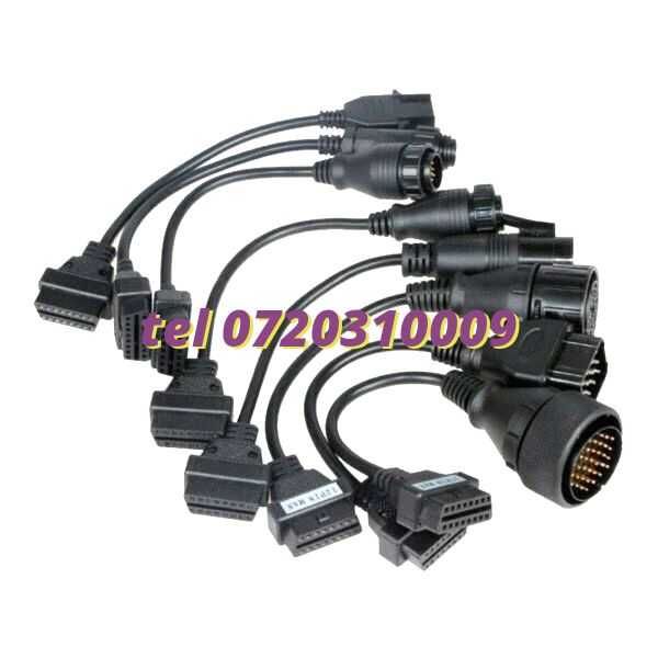 Kit Set Complet 8 Cabluri Diagnoza Obd2 Autocom Delphi Bosch Camioane